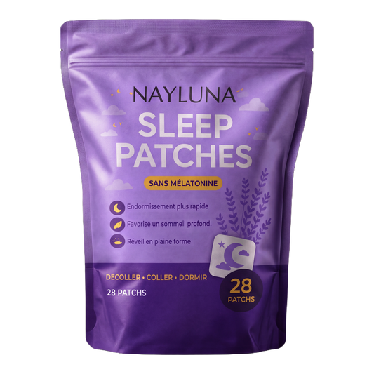 Sachet Nayluna de 28 patchs de sommeil sans mélatonine, un mois